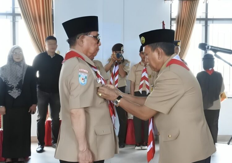 Kakwarda Bengkulu Lantik Bupati Kepahyang Menjadi Kamabicab