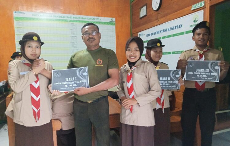 Peringati Hari Tunas, Saka Wanabakti Grobogan Gelar Lomba Pidato