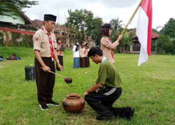 Pinsaka Kalpataru Kwarcab Purbalingga Lantik Dewan Saka