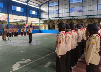 Gudep Pangkalan SMA Negeri 1 Bukateja Gelar Gladi Tangguh Calon Penegak Laksana