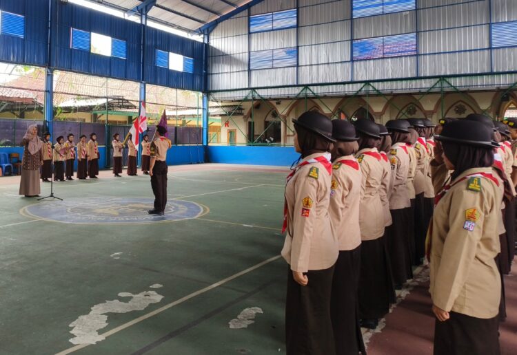 Gudep Pangkalan SMA Negeri 1 Bukateja Gelar Gladi Tangguh Calon Penegak Laksana