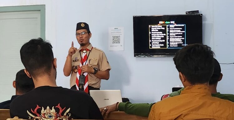 Upaya Pembentukan Karakter, Kwarcab Cilacap Kerjasama dengan Bapas Kelas 2 Nusakambangan