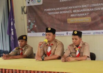Kwarran Tangerang Selenggarakan Pembekalan Bagi Petugas Karya Bakti Pramuka Idul Fitri 2024