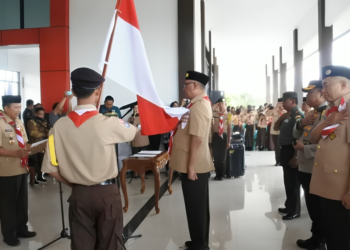 Ketua Kwarda Bengkulu Lantik Ketua Mabicab Gerakan Pramuka Bengkulu Tengah