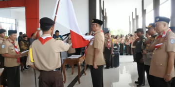 Ketua Kwarda Bengkulu Lantik Ketua Mabicab Gerakan Pramuka Bengkulu Tengah