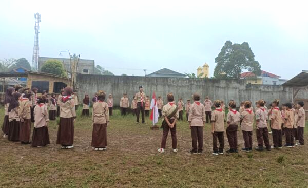 Gudep Pangkalan SDN Jambuluwuk 01 Gelar Latihan Rutin