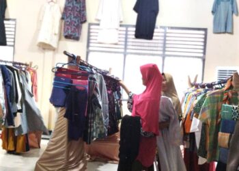 Ada Mall Pramuka Peduli Sesama di Kwarda Riau, Warga Kurang Mampu Bisa Dapat Baju Baru Gratis
