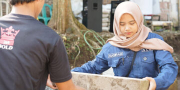 Peringati Hari Kartini, Kwarcab Purbalingga Gelar Aksi Bedah Rumah