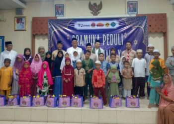 Kwarran Cilincing Gelar Program Pramuka Peduli Kolak Pahala 10