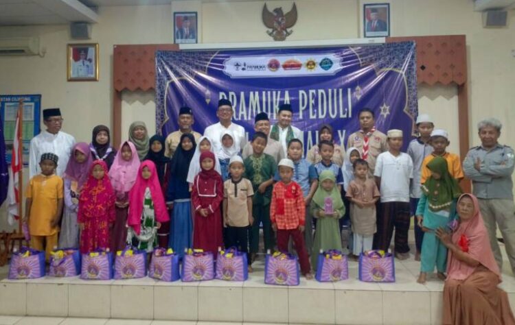 Kwarran Cilincing Gelar Program Pramuka Peduli Kolak Pahala 10