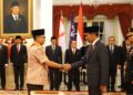 Presiden RI Lantik Pengurus Kwarti Nasional Gerakan Pramuka