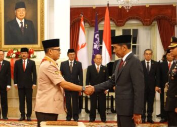 Presiden RI Lantik Pengurus Kwarti Nasional Gerakan Pramuka