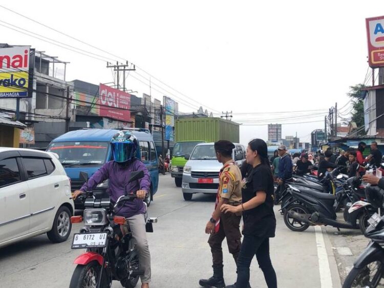 Aksi KBL Kwarran Caringin di Hari Ketiga Jelang Idul Fitri 1445 H