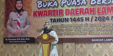 Saat Buka Puasa Bersama, Ketua Kwarda Lampung Ajak Pengurus  Tingkatkan Kebersamaan