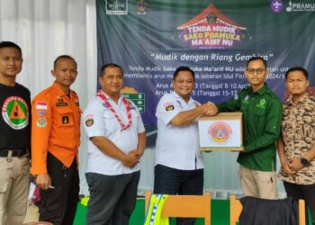 Pramuka Sako Ma’arif NU Banyumas Dirikan 2 Posko Mudik