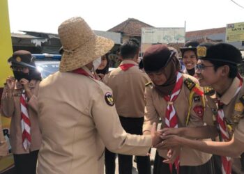 Pos Pam Caringin Dikunjungi Tim Monitoring Kwarcab Bogor