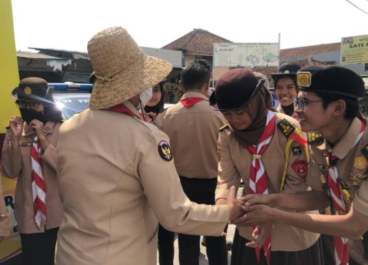Pos Pam Caringin Dikunjungi Tim Monitoring Kwarcab Bogor