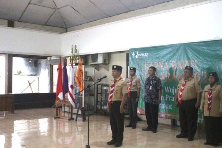 Apel Penutupan Karya Bakti Lebaran Kwarcab Kota Pekalongan Tahun 2024