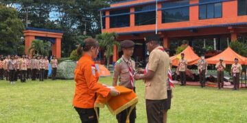 Saka SAR Minahasa Utara Gelar Perkemahan