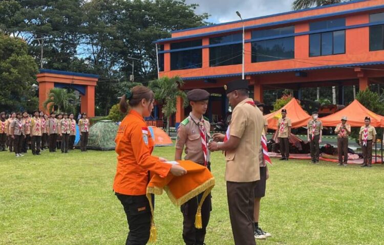 Saka SAR Minahasa Utara Gelar Perkemahan