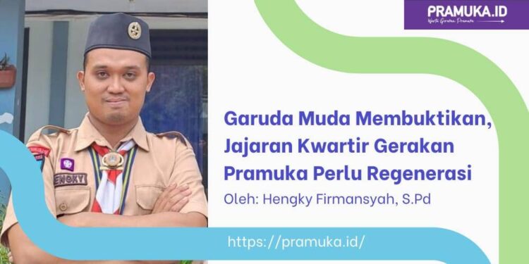 Garuda Muda Membuktikan, Jajaran Kwartir Gerakan Pramuka Perlu Regenerasi