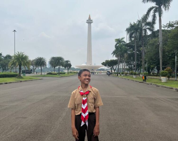 Pramuka Asal Sumbawa Mendapat Reward Berangkat dan Jalan Jalan ke Jakarta