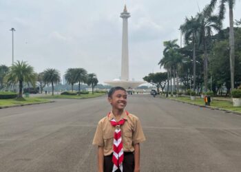 Pramuka Asal Sumbawa Mendapat Reward Berangkat dan Jalan Jalan ke Jakarta