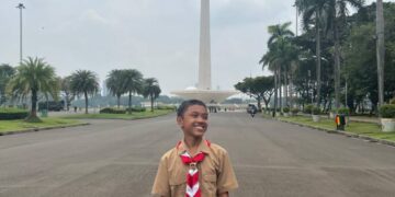 Pramuka Asal Sumbawa Mendapat Reward Berangkat dan Jalan Jalan ke Jakarta