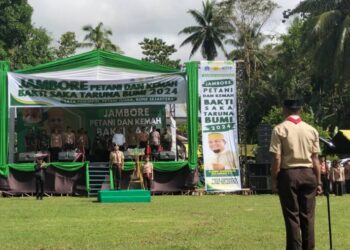 Saka Tarunabumi Kwarcab Bone Gelar Kemah Bakti 2024