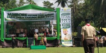 Saka Tarunabumi Kwarcab Bone Gelar Kemah Bakti 2024