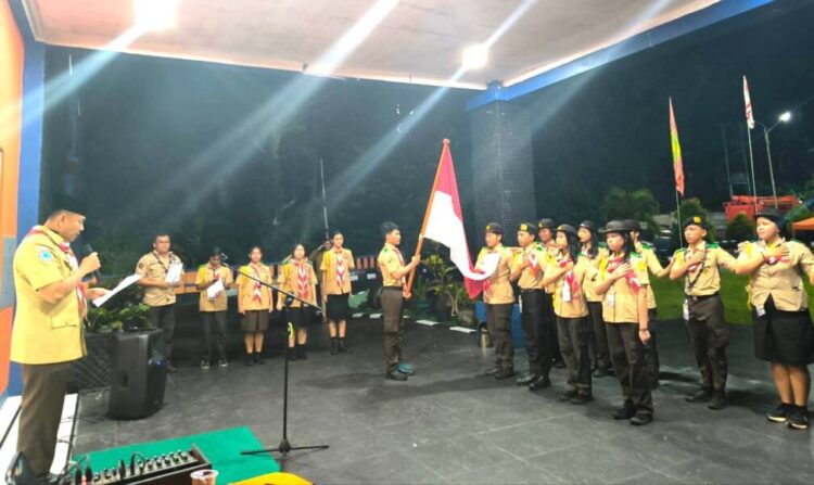 Saka SAR Manado Gelar Penerimaan Anggota dan Pelantikan Dewan Saka