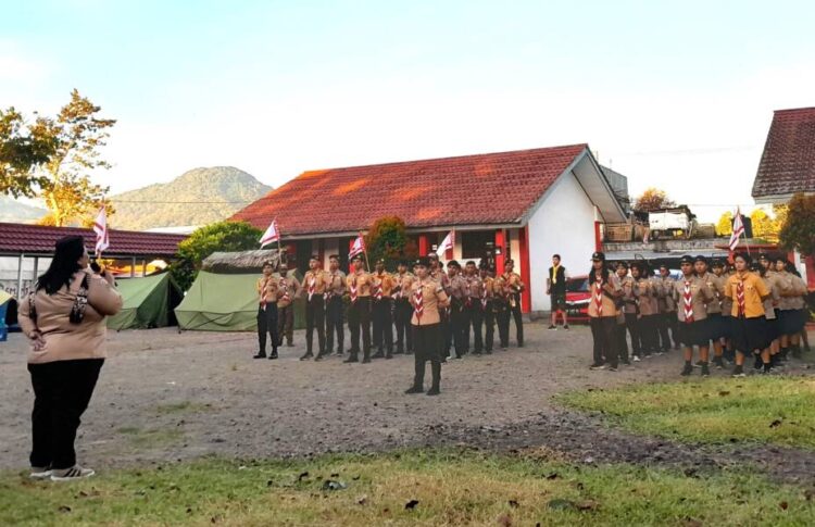 Gudep Pangkalan SMA Negeri 1 Tomohon Gelar Friendly Joint Camp
